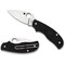 Spyderco 2024 Spyderco Urban Leaf Lightweight Black Slip Joint Plain SPY-C127PBK - alternate 1
